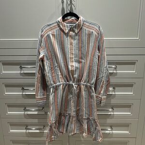 Veronica beard linen dress